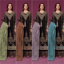 New Indian Designer Salwar palazzo Kameez Pakistani Suit Readymade Dress Women's