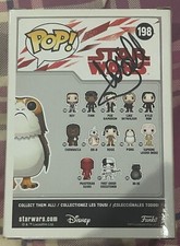 Mark Hamill, John Boyega & Gwendoline Christie Signed Star Wars Funko Pop w COA 