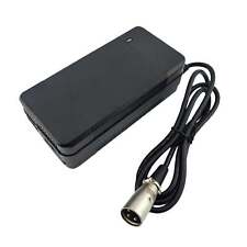 3-Pin XLR 54.6V 4A Lithium Battery Charger for 13S 48V eBike eScooter