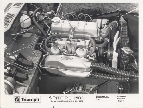 Triumph spitfire 1500 engine - spitfire,