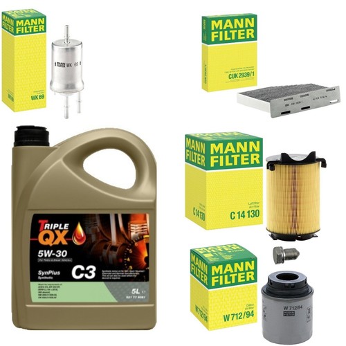 5w30 mann filters service - 5l,