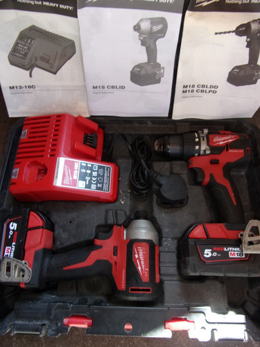 Milwaukee m18 cblpp2a - m18, cblpp2a-502c