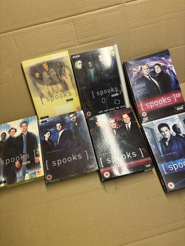 Spooks bbc series dvd box - tv,