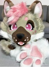 Fursuit Long haired Dog Fox