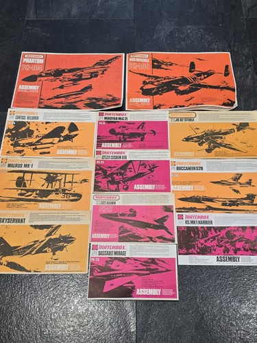 Vintage matchbox model plane - matchbox,
