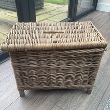 Vintage wicker fishing creel - wicker,