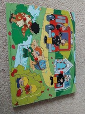 Fireman Same Vintage Wooden Chunky Puzzle