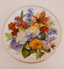 1988 Autumn Colours Decorative Plate 1814 Hutschenreuther Germany