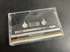 ⭐TDK SA 90 CHROME TYPE II BLANK AUDIO CASSETTE TAPE (2009) BRAND NEW AND SEALED