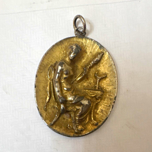 Gold silver tone metal - tone,