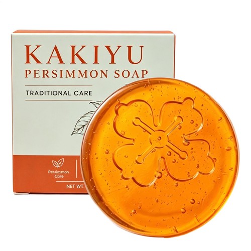 Kakiyu persimmon soap - soap, old