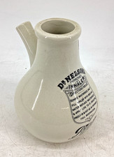 Vintage Decorative Dr Nelsons Improved Inhaler ceramic 7in