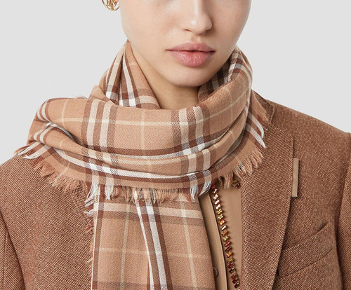 Burberry cashmere scarf - burberry,