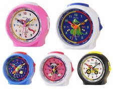 TIME TEACHING ALARM CLOCK ROCKET PANDA UNICORN BEDSIDE LEARNING SNOOZE FUNCTION