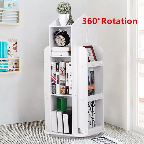 Tier rotating bookcase - rotating,