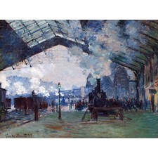 Claude Monet Normandy Train