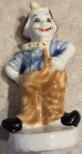 Vintage small ceramic porcelain hobo clown circuses