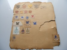 Masonic  Phoenix Lodge / Club  /   Firm  /  School  Stamps  / Seals  On  Paper  
