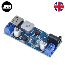 DC-DC 24V 12V to 5V 5A Step Down Power Supply Buck Converter USB Charging Mod UK
