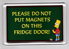 Bart Simpson Acrylic Fridge