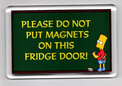 Bart simpson acrylic fridge - acrylic,