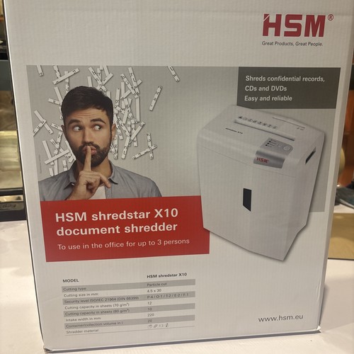 Hsm shredstar document - shredstar,