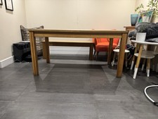 oak dining table used