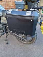 Genuine Royal Enfield Himalayan / Scram 411 Black Metal Panniers (Pair)