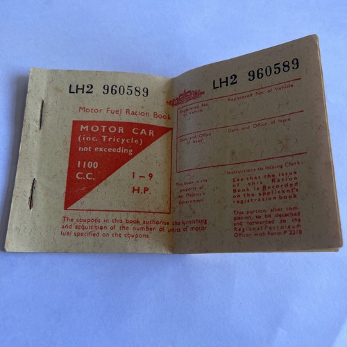 Vintage motor fuel - motor, book