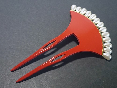 Japanese hairpin antique - japanese,