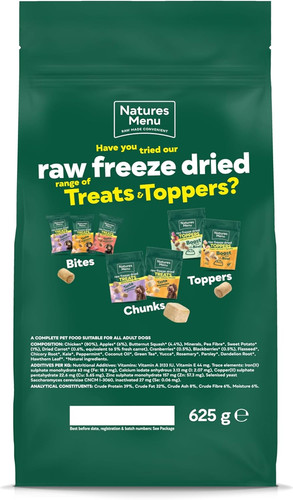 Natures menu freeze dried - freeze,