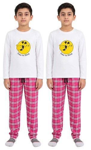 2pk boys check pyjama - 2pk,
