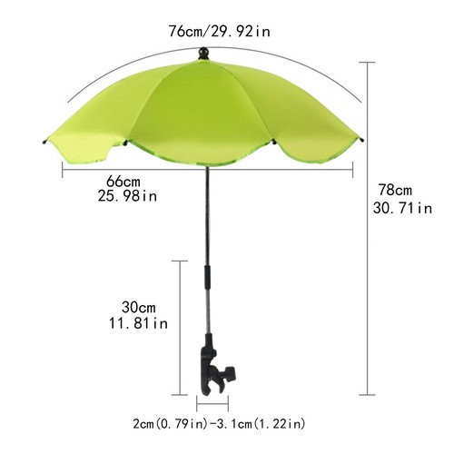 Clip umbrella beach - clip, on