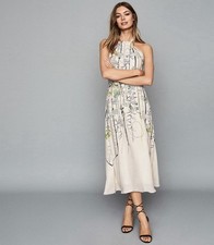 Reiss White Kayla Watercolour