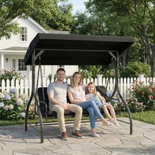 3Seater Garden Canopy Swing