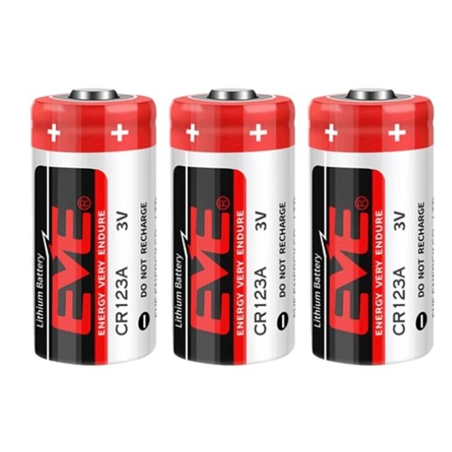 Cr123a 1500mah li ion - 3x, 3.0v