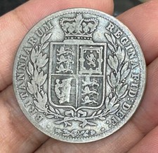 1874 Great Britain Half Crown