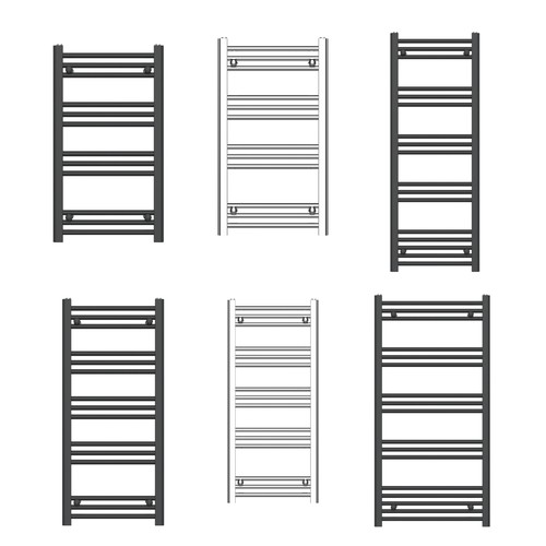 Bathroom towel radiator - towel,