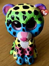 TY Mini Boos Collectable Figure, Dotty The Leopard, Rare Chaser From Series 1 🤩