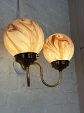 PAIR OF RARE DOUBLE WALL