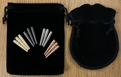 Cribbage pegs luxury metal set - pegs,