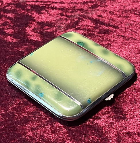 Vintage classic green enamel - green,
