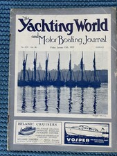 Vintage yachting magazine. The