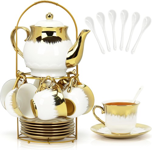 Porcelain tea set large - tea,
