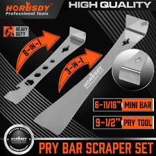 2-Piece Pry Bar Crowbar Set