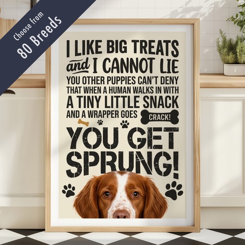 Funny dog treats lyric - treats, quote