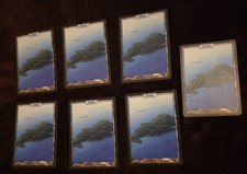 7 MTG Island- Full Art -