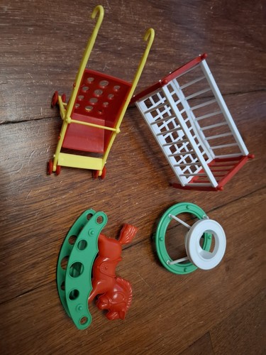 Vintage baby furniture - vintage, pram