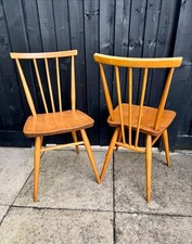 2 x Ercol 391 Stickback  Dining Chairs
