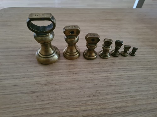Set imperial vintage brass - set,
